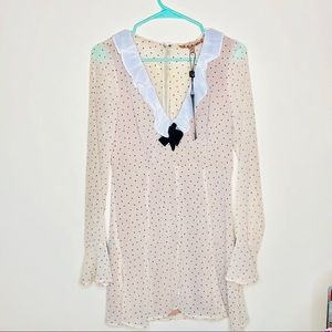 For Love & Lemons sheer Dress